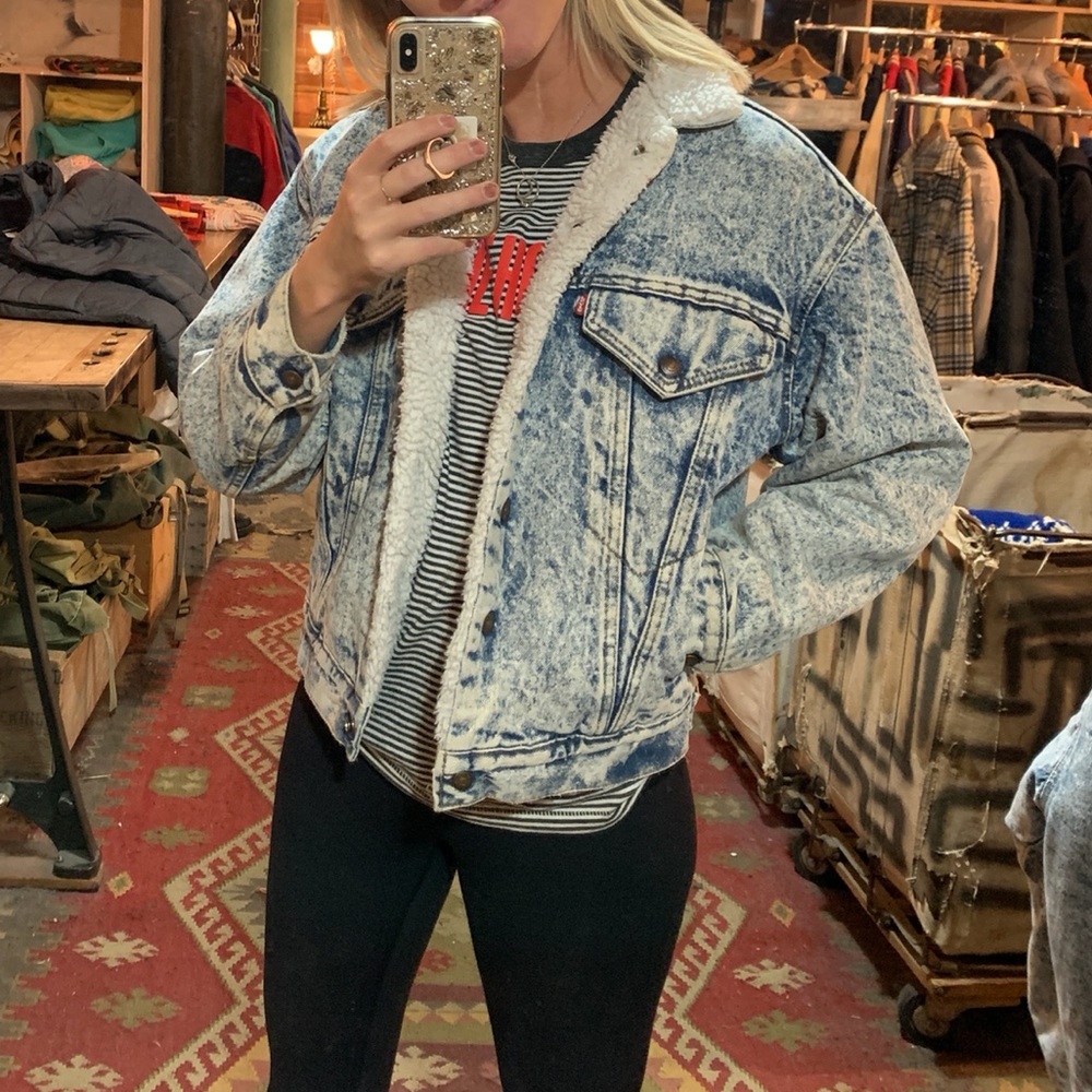 Vintage Levi’s Sherpa jacket